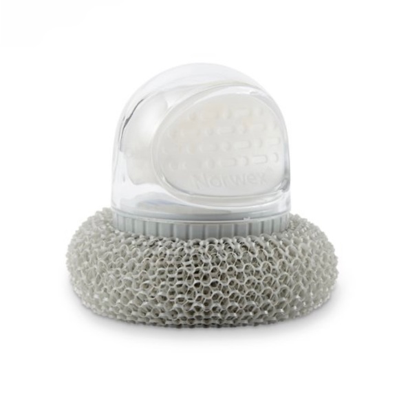 Norwex Reusable Handle with Mesh Dish Scrubber - Picture 1 of 7